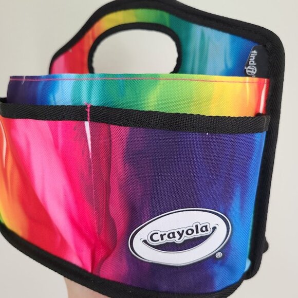 Vibrant Crayola Rainbow Caddy/Organizer - Perfect for Art Supplies & More! - Picture 6 of 10